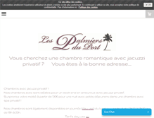 Tablet Screenshot of lespalmiersduport.fr